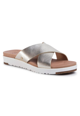 Ugg Чехли W Kari Metallic 1102911 Златист - Pepit.bg
