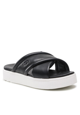 Ugg Чехли W Zayne Crossband 1128635 Черен - Pepit.bg