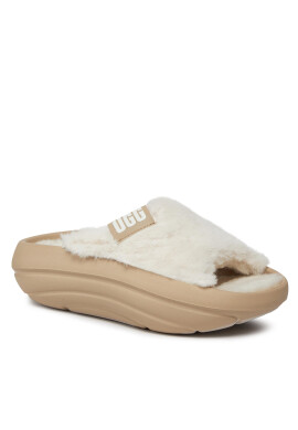 Ugg Чехли W Foamo plush Slide 1143849 Бял - Pepit.bg