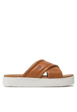 Ugg Чехли W Zayne Crossband 1128635 Кафяв - Pepit.bg