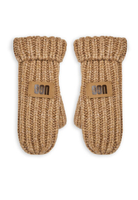 Ugg Детски ръкавици K Chunky Mitten 100030 Бежов - Pepit.bg