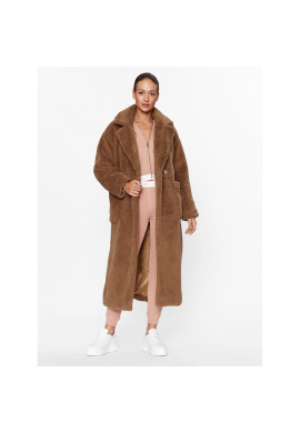 Ugg Кожено палто Alesandra 1149930 Кафяв Oversize - Pepit.bg
