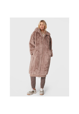 Ugg Кожено палто Koko 1117512 Бежов Oversize - Pepit.bg