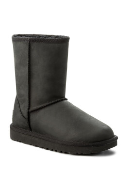 Ugg Обувки Classic Short Leather 1016559 Черен - Pepit.bg