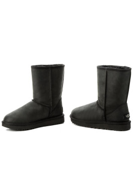 Ugg Обувки Classic Short Leather 1016559 Черен - Pepit.bg