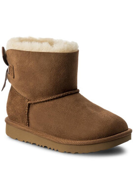 Ugg Обувки K Mini Bailey Bow II 1017397K Кафяв - Pepit.bg