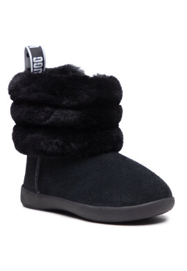 Ugg Обувки T Mini Quilted Fluff 1110704T Черен - Pepit.bg