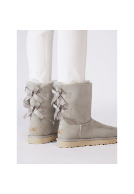 Ugg Обувки W Bailey Bow II 1016225 Сив - Pepit.bg