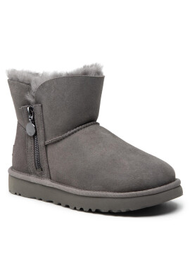 Ugg Обувки W Bailey Zip Mini 1112481 Сив - Pepit.bg