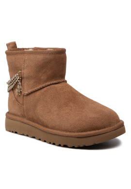 Ugg Обувки W Classic Mini Chains 1123668 Кафяв - Pepit.bg