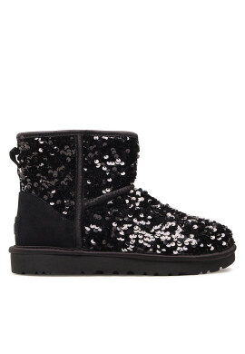 Ugg Обувки W Classic Mini Chunky Sequin 1130602 Черен - Pepit.bg