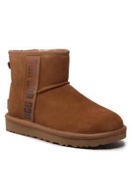 Ugg Обувки W Classic Mini Side Logo II 1134962 Кафяв - Pepit.bg
