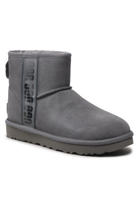 Ugg Обувки W Classic Mini Side Logo II 1134962 Сив - Pepit.bg