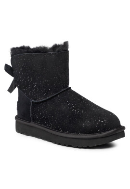 Ugg Обувки W Mini Bailey Bow Metallic Spots 1134135 Черен - Pepit.bg