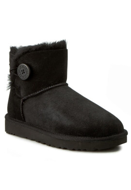 Ugg Апрески W Mini Bailey Button II 1016422 Черен - Pepit.bg