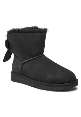 Ugg Обувки W Mini Bailey Fluff Bow 1123635 Черен - Pepit.bg