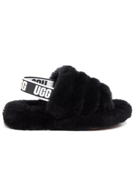 Ugg Пантофи K Fluff Yeah Slide 1098494K Черен - Pepit.bg
