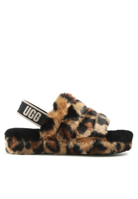 Ugg Пантофи K Fluff Yeah Slide Spotty 1134954K Кафяв - Pepit.bg