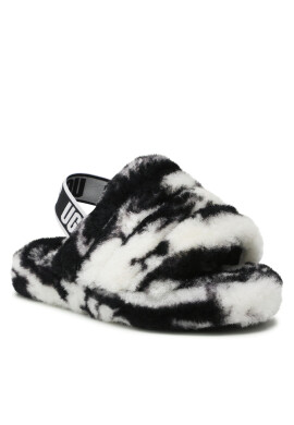 Ugg Пантофи K Fluxx Yeah Slide Marble 1123636K Черен - Pepit.bg