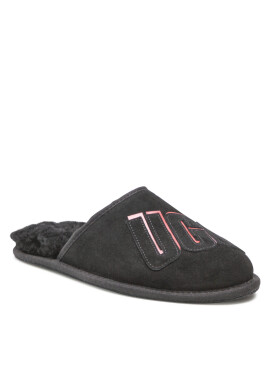 Ugg Пантофи M Scuff Graphic Shadow 1129139 Черен - Pepit.bg
