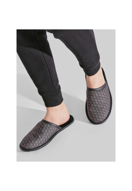 Ugg Пантофи M Scuff Logo Jacquard 1123734 Черен - Pepit.bg