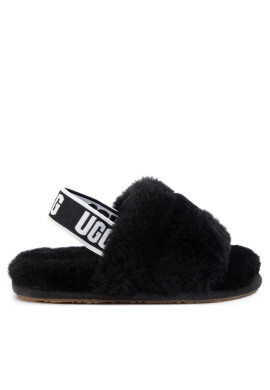 Ugg Пантофи T Fluff Yeah Slide 1098579T Черен - Pepit.bg