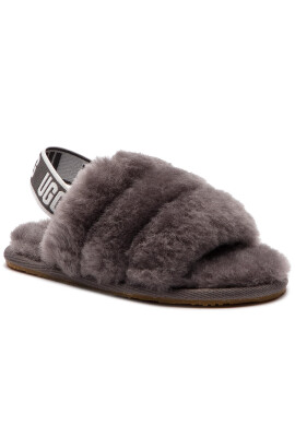 Ugg Пантофи T Fluff Yeah Slide 1098579T Сив - Pepit.bg