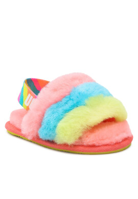 Ugg Пантофи T Fluff Yeah Slide 1124931T Цветен - Pepit.bg