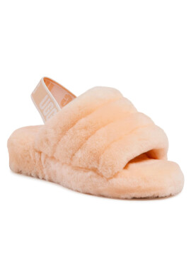 Ugg Пантофи W Fluff Yeah Slide 1095119 Оранжев - Pepit.bg