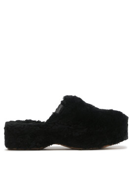 Ugg Пантофи W Fuzz Sugar Clog 1130950 Черен - Pepit.bg