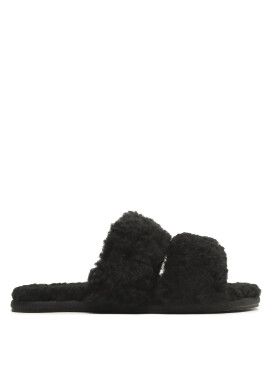 Ugg Пантофи W Maxi Curly Scuffetta 1130837 Черен - Pepit.bg