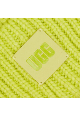 Ugg Шапка Chunky Logo 20061 Зелен - Pepit.bg