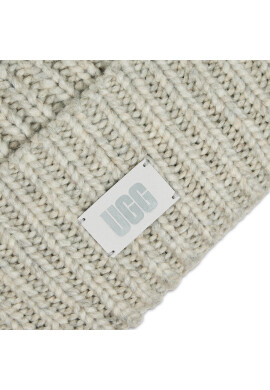 Ugg Шапка Chunky Pom Cuff 100026 Сив - Pepit.bg