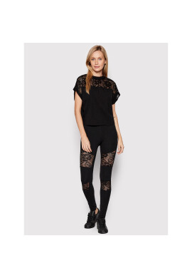 Urban Classics Блуза Lace TB4359 Черен Regular Fit - Pepit.bg
