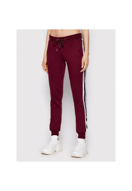Urban Classics Долнище анцуг College Contrast TB2453 Бордо Regular Fit - Pepit.bg