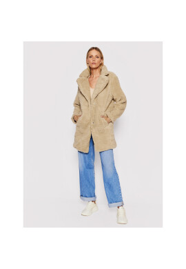 Urban Classics Кожух Sherpa TB3058 Бежов Oversize - Pepit.bg