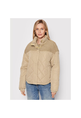 Urban Classics Пухено яке Diamond TB4552 Бежов Oversize - Pepit.bg