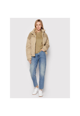 Urban Classics Пухено яке Diamond TB4552 Бежов Oversize - Pepit.bg