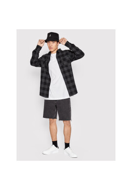 Urban Classics Риза Checked TB297 Сив Regular Fit - Pepit.bg