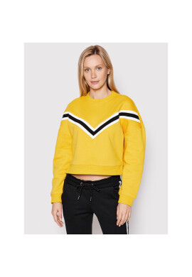 Urban Classics Суитшърт Inset TB2341 Жълт Regular Fit - Pepit.bg