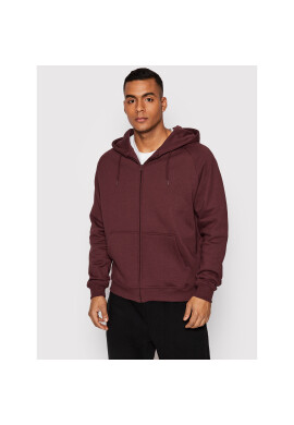 Urban Classics Суитшърт Zip TB014C Бордо Regular Fit - Pepit.bg