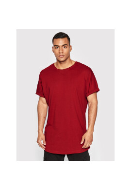 Urban Classics Тишърт Shaped Turnup TB1561 Бордо Relaxed Fit - Pepit.bg