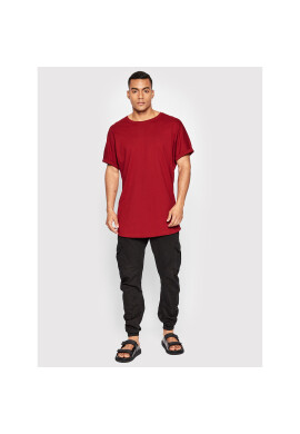 Urban Classics Тишърт Shaped Turnup TB1561 Бордо Relaxed Fit - Pepit.bg