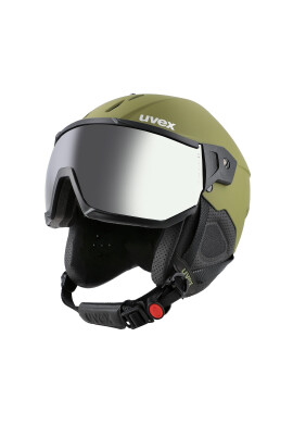 Uvex Скиорска каска Instinct Visor 56626030 Каки - Pepit.bg