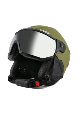 Uvex Скиорска каска Instinct Visor 56626030 Каки - Pepit.bg