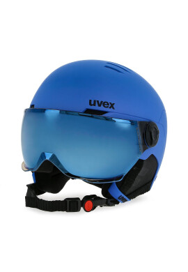 Uvex Скиорска каска Rocket Jr Visor 56/6/263/20 Син - Pepit.bg