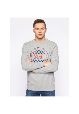 Vans Суитшърт Checker Crew VN0A49TL02F1 Сив Regular Fit - Pepit.bg