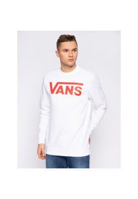Vans Суитшърт Classic Crew VN0A456AKSF1 Бял Regular Fit - Pepit.bg
