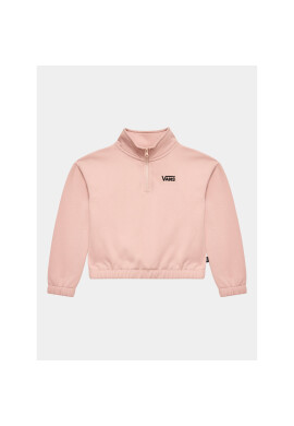 Vans Суитшърт Half Zip Mock Pullover VN00077V Розов Regular Fit - Pepit.bg