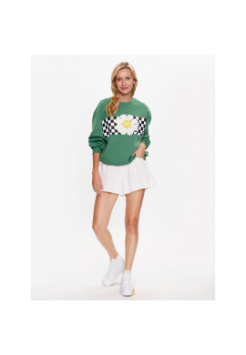 Vans Суитшърт Oversized Floral Crew VN00074E Зелен Regular Fit - Pepit.bg